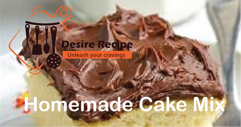 Homemade cake mix
