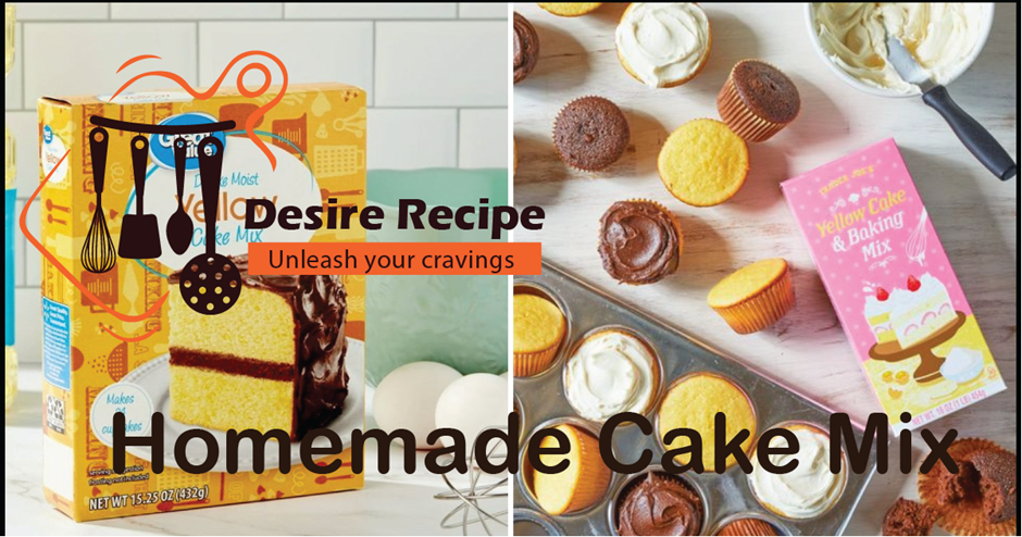 Homemade cake mix