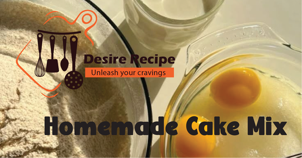Homemade cake mix
